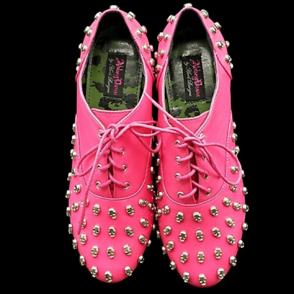 Pink Studded Women's Shoes